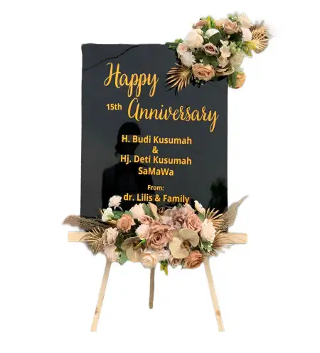 Papan Bunga Akrilik Bojot