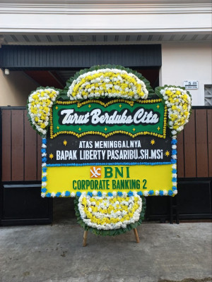 Papan Bunga Duka di Bojot