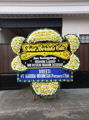 Papan Bunga Duka di Bojot